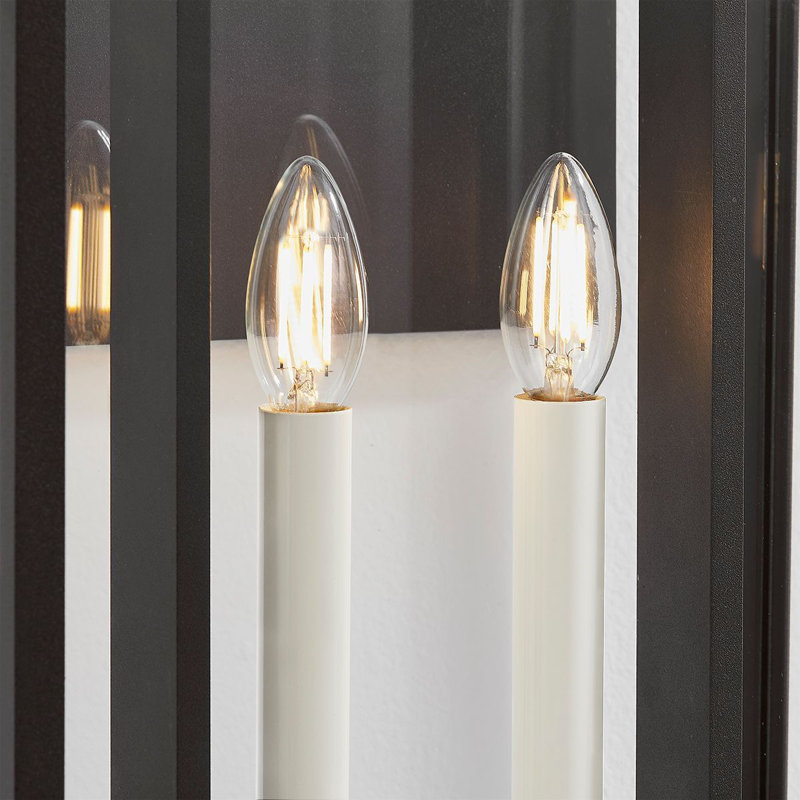 Applique murale 2 lumières Amire, H 25,5 po x l 12 po x P 12 po