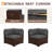 Wicker Outdoor Patio Chair With Cushions-610290920