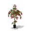 Artificial Bougainvillea Tree in Pot, Faux Flowering Plant Indoor Outdoor-1293101063
