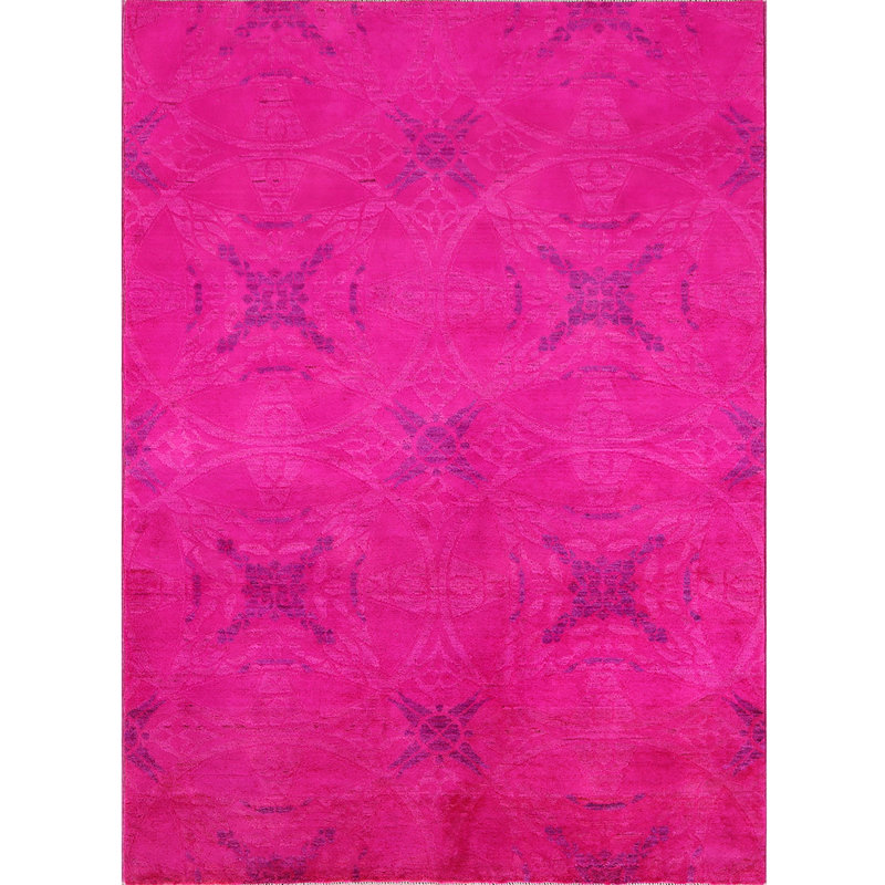 Tapis rose chaud Griggstown, Rond 6 pi