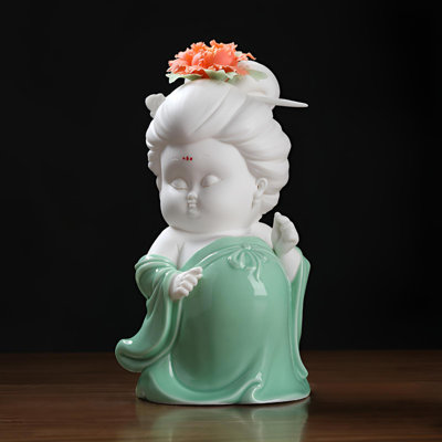 Figurine élégante de la dynastie Tang - classique chinois, décoration intérieure