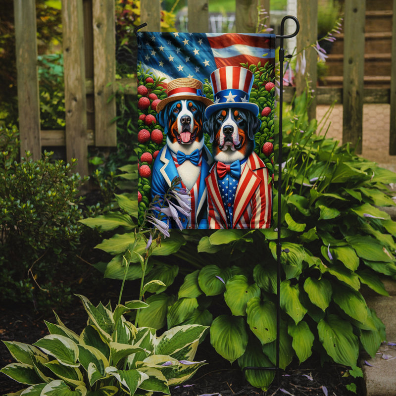 Drapeau All American Garden, Grand bouvier suisse