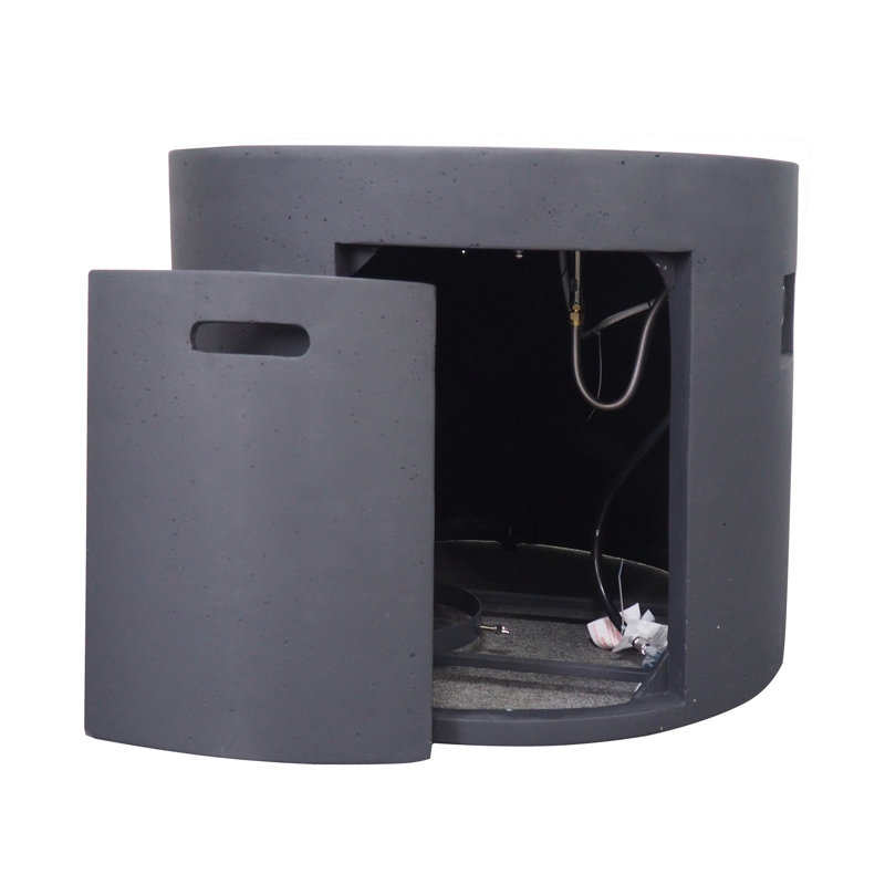 Foyer d'extérieur 31 po - 40 000 BTU, Gris foncé