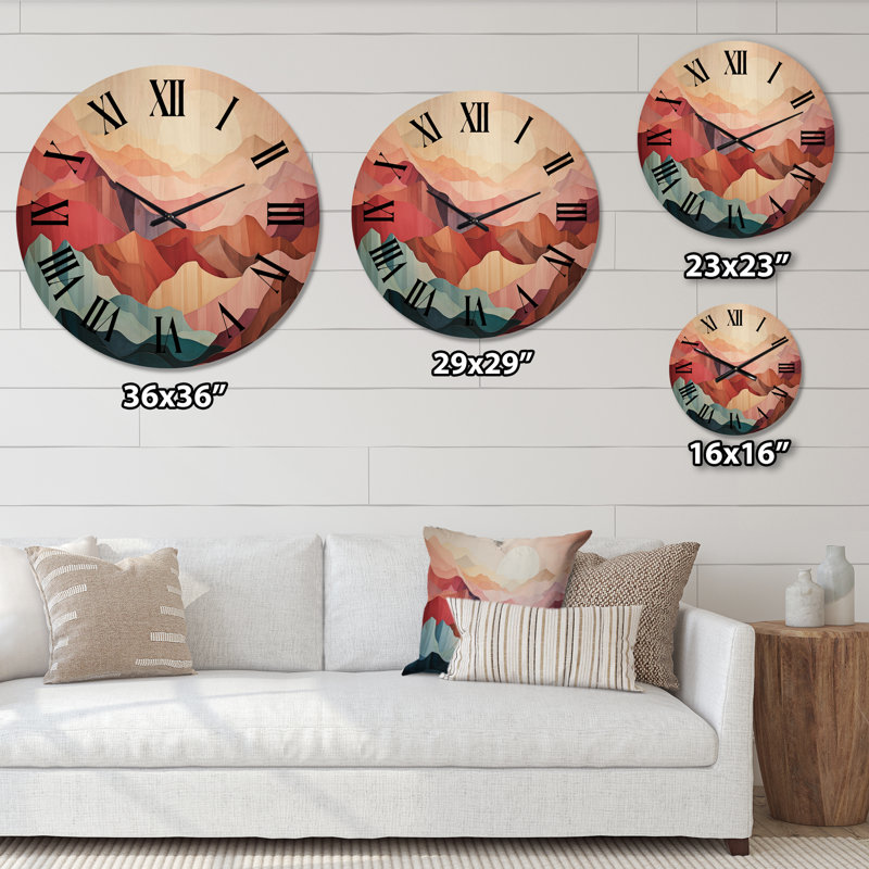 Horloge murale Robersonville, Grand