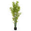 Bambou artificiel avec pot en plastique noir-1381411398-1381411417