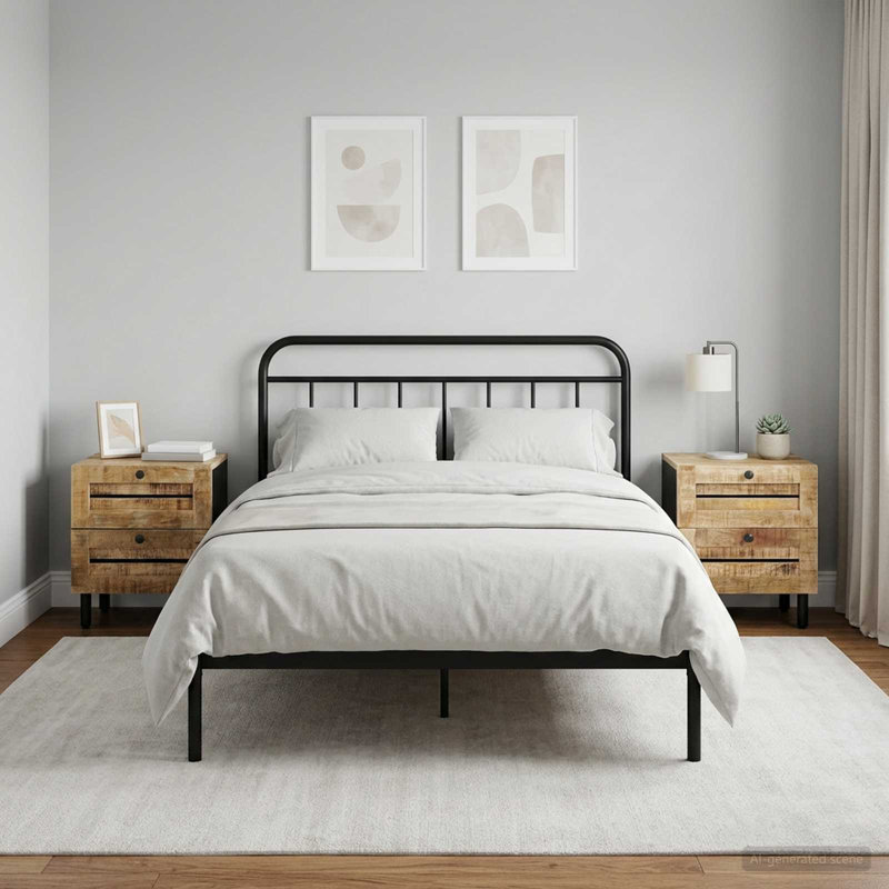 40 cm W Bedside Table
