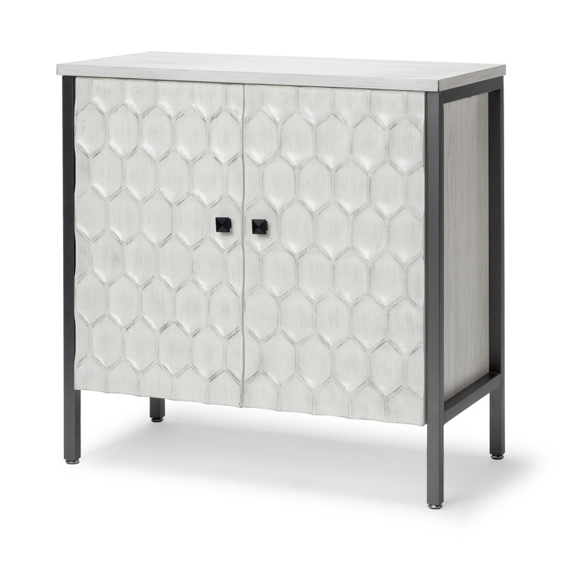 Prather Accent Cabinet, Matte Gray