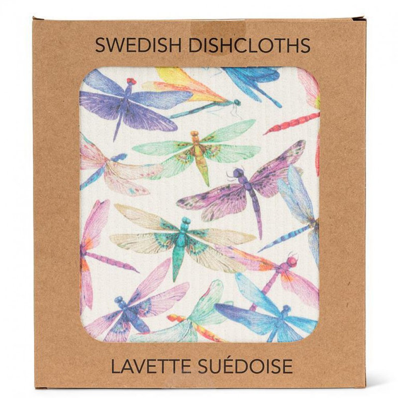 Dragonflies Dishcloth