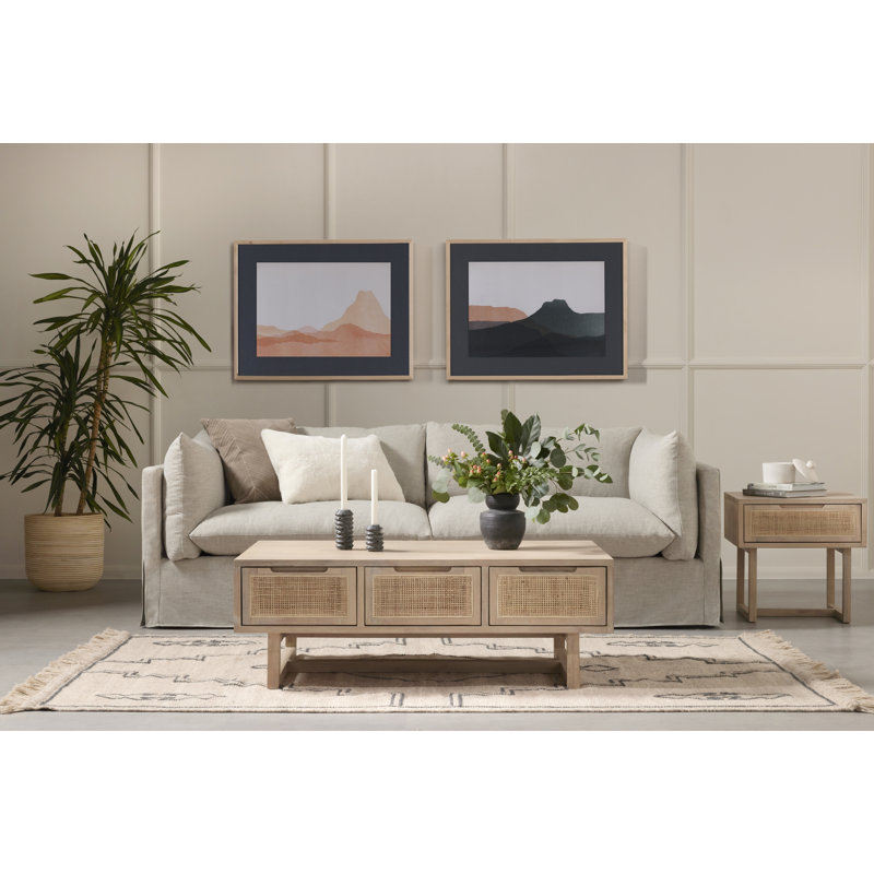 Landscape 1 by Kelly Colchin - Floater Frame Painting