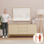 Buffet 59,1 po avec 2 portes et 3 tiroirs Kaleo-2103411512