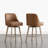 Swivel Upholstered Counter Stool-1097643457