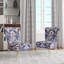 Chaise d'appoint mauve à motif persan Paisleys IV