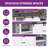 Farmhouse 2-Barn Door TV Stand for TVs up to 65", Entertainment Center TV Console-1479428146