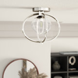 Kroll Glass Semi Flush Mount