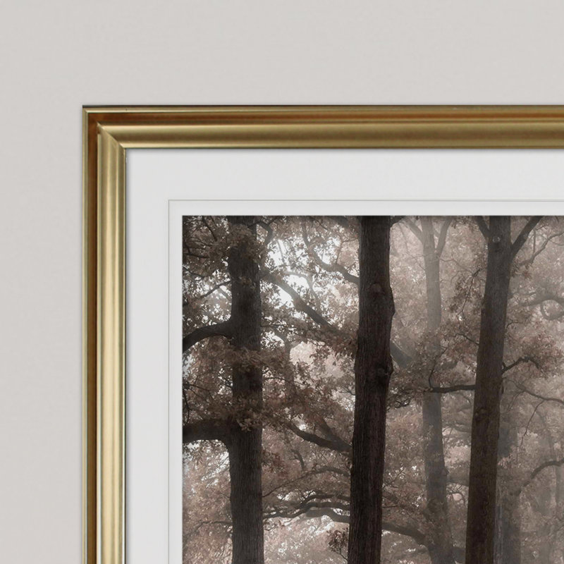 «Misty Road», impression, Or, H 20 po x l 24 po x p 1,5 po