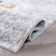 Sanak Abstract Pink/Gray/Orange Area Rug