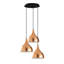 Luminaire suspendu en forme de dôme à 3 lumières Laelia-997894172-997894173