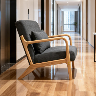 Fauteuil d'appoint 22,8 po Mid Century