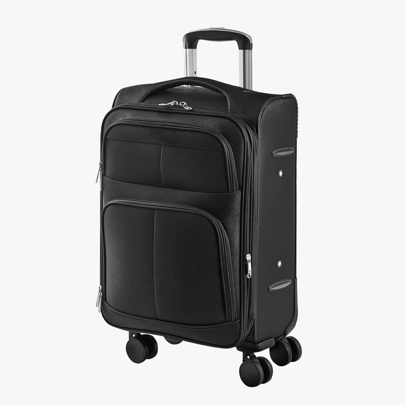 Valise de transport extensible 20 pouces avec roulettes Valise Carry On