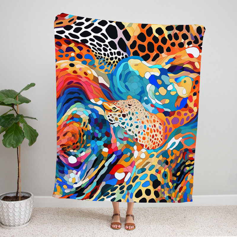 Throw Blanket, 50" W x 60" L