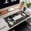 Tapis de bureau Céleste Lunaire Nature Tarot Carte Lune Florale Grand Tapis de Souris XXL 90 x 40 cm Tapis de bureau Botanique Nuit de Sorcière Tapis de souris Gaming Tapis de souris pour ordinateur portable Décoration de bureau Cadeau