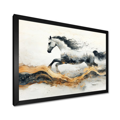 Spirit of the Stallion Horse II - cheval, art mural