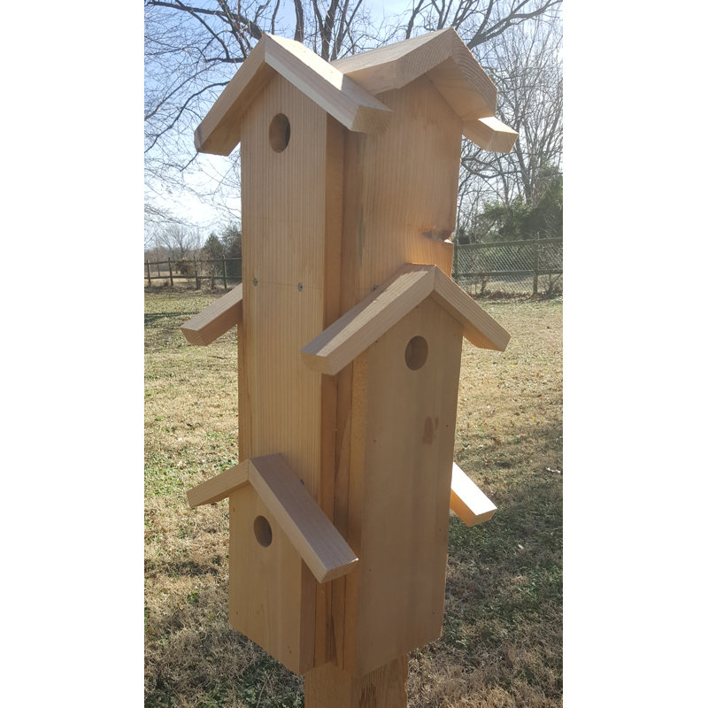 Maison d'oiseaux 25 po x 10,5 po x 10,5 po Palmateer Tower