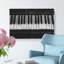 Broken Piano Keys Painting - Wrapped Canvas-56661795