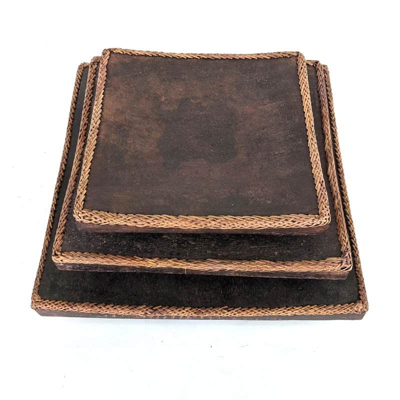 Plateau de table basse 3 pièces Coutu Primitive