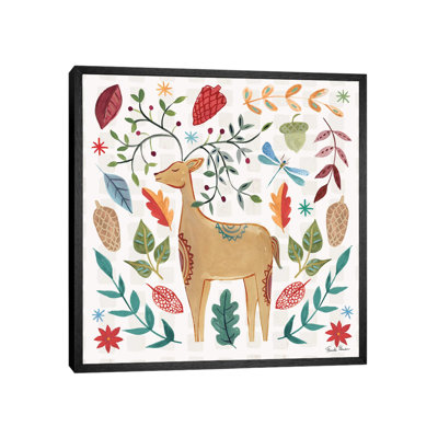 Whimsical Woodland III 1 Piece Painting on Canvas
