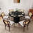 Cuji 47'' Round Pedestal Dining Table-1117090638