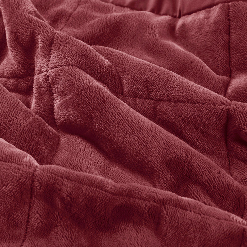 Couverture réversible en microfibre à température ajustable pour un confort toute l'année