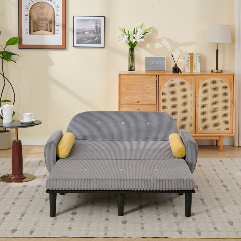 Fauteuil inclinable Corduroy, Gris