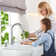 ColorLife Pull Out Kitchen Faucet