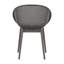 2 chaises longues d'intérieur / extérieur modernes gris chaud toutes saisons, en plastique PP, légères pour la terrasse, la plage, le salon, le matériau, l'installation simple, le plancher, le filet, le support ergonomique et le portable-121046362