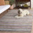 Vesey Hand Woven Cotton Striped Rug-20657794