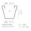 Maceta - Resin Pot Planter - Self Watering-49047398-49047403