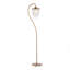 Lampe sur pied moderne en cristal doré 1 lumière Lusteria