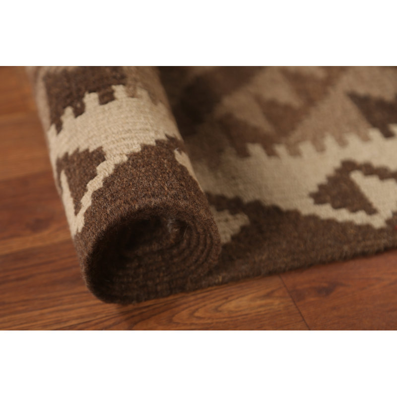 Tapis géométrique All-Over Kilim 7 x 10