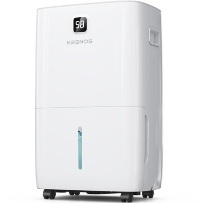 Dehumidifier for Basement and Home – 150 Pint, 7,500 Sq. Ft Coverage,  with Drain Hose, Continuous Drainage
