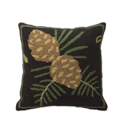 Woodland Floral Reversible Throw Pillow