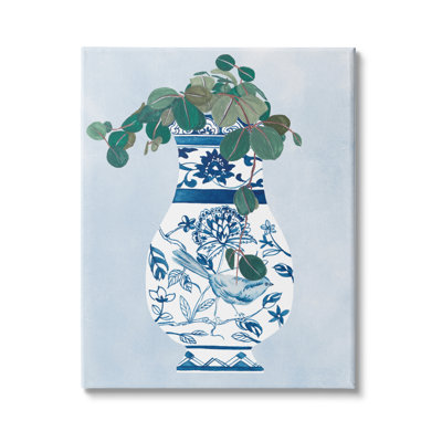 Vase vert avec plantes et vignes vertes par Melissa Wang