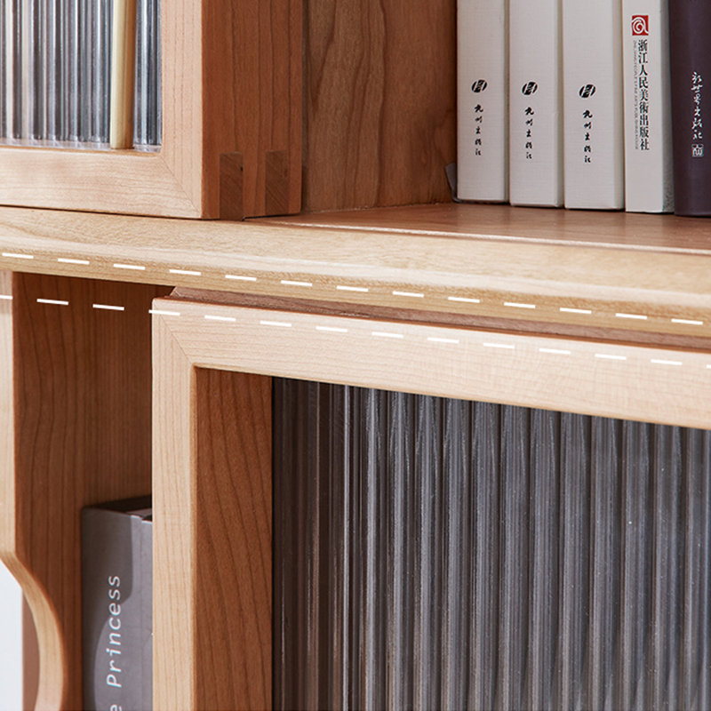 Bibliothèque de style japonais, Brun