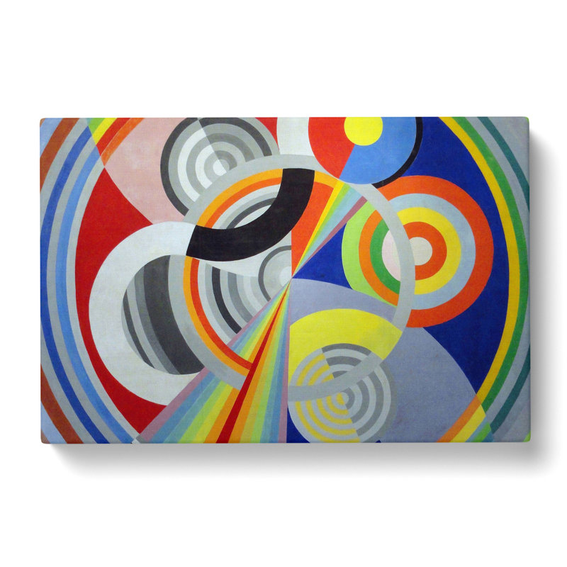 Composition Vol.3 by Robert Delaunay - Wrapped Canvas, 40cm H x 60cm W x 3cm D