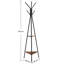 Abingd Freestanding 2 - Hook Coat Rack-38615917