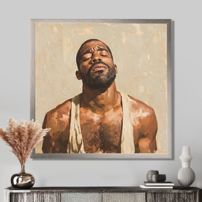 African American Man Memory - Men African American Canvas Print