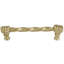 Carpe Diem Fist 6 inch center to center pull, 1/2″ twist bar in finish Soft Gold