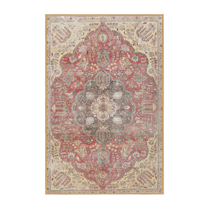 Oriental Indoor Rug, Rectangle 7' x 9'