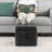 Cube Boucle Upholstered Storage Ottoman-1474341450
