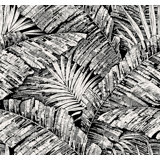Palm Cove Toile Floral Vinyl Wallpaper Roll